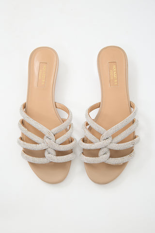 Crystal Moondust Sandal