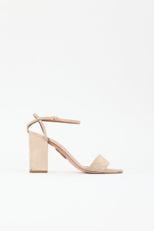 Aquazzura Suede Thaiti Sandal