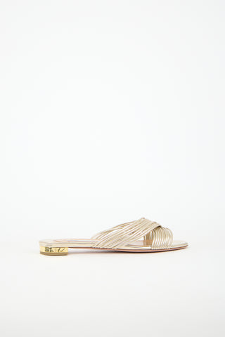 Aquazzura Leather Perugia Sandal