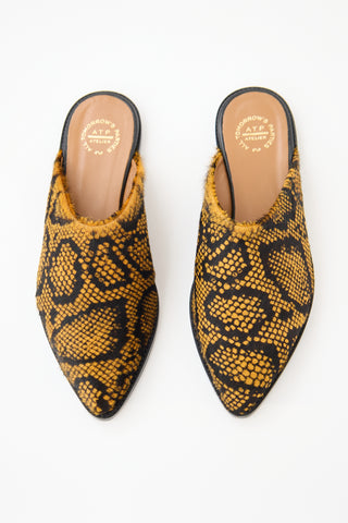 ATP Atelier Printed Hair Anzi Mule