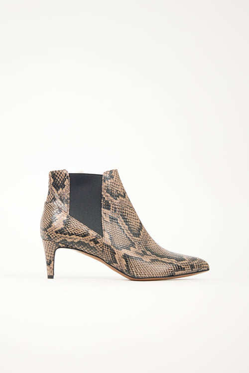 ATP Atelier Printed Leather Boot