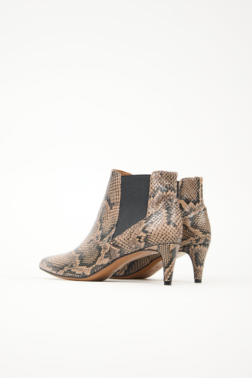 ATP Atelier Printed Leather Boot