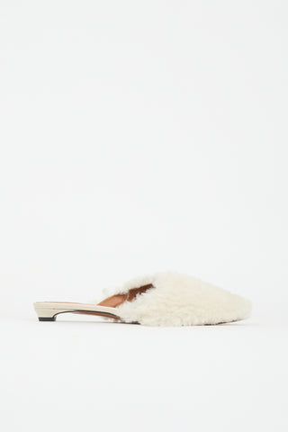 ATP Atelier Shearling Fioli Mule