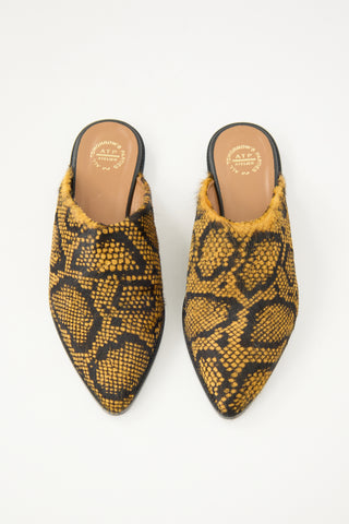 ATP Atelier Printed Hair Anzi Mule