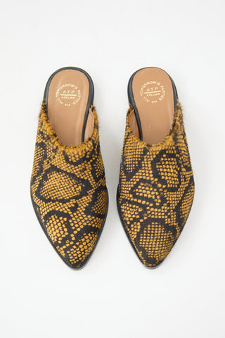 ATP Atelier Printed Hair Anzi Mule