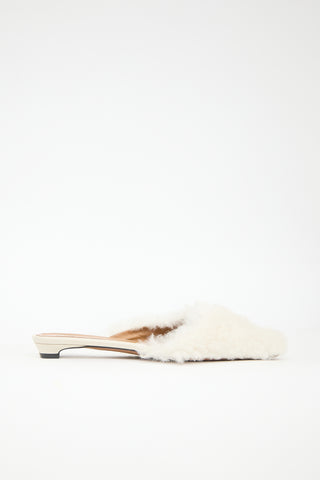 ATP Atelier Shearling Fioli Mule