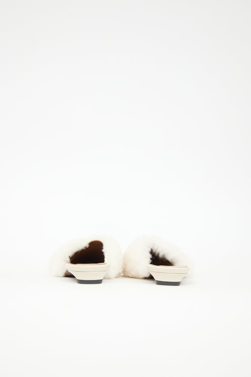 ATP Atelier Shearling Fioli Mule