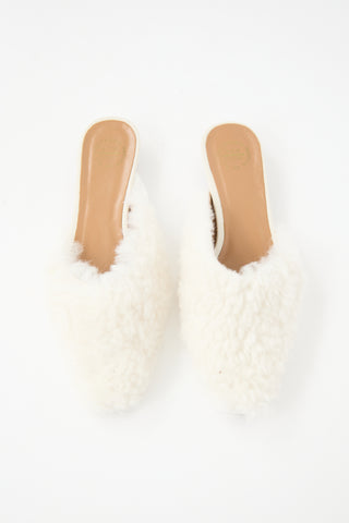 ATP Atelier Shearling Fioli Mule