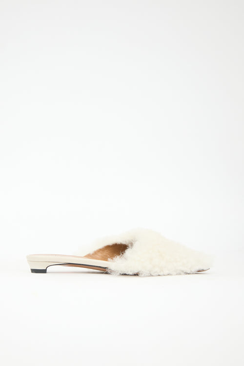 ATP Atelier Shearling Fioli Mule