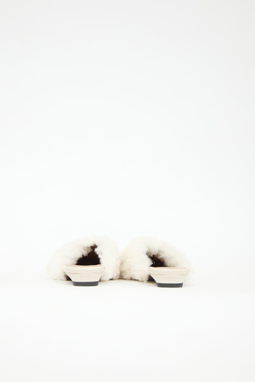 ATP Atelier Shearling Fioli Mule