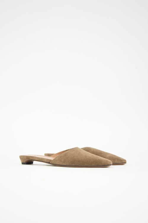 ATP Atelier Suede Fioli Mule