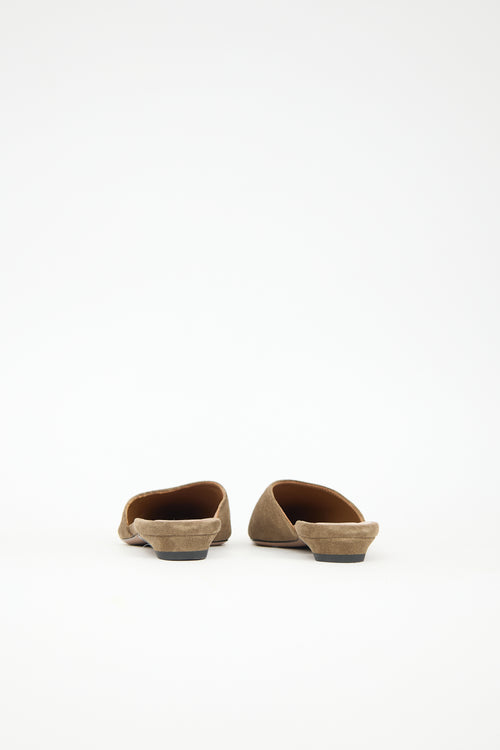 ATP Atelier Suede Fioli Mule