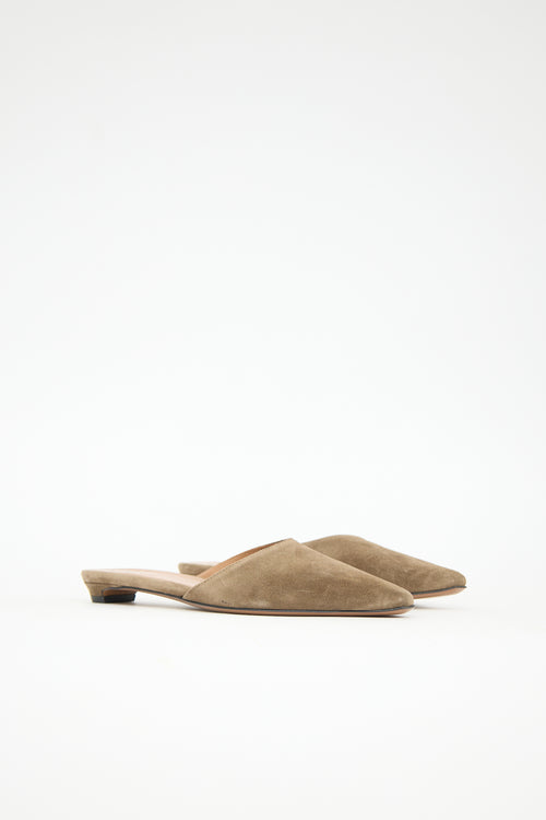 ATP Atelier Suede Fioli Mule
