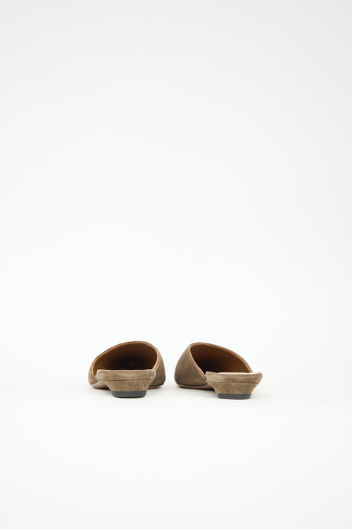 ATP Atelier Suede Fioli Mule