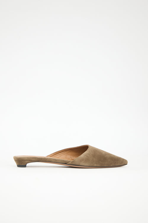 ATP Atelier Suede Fioli Mule