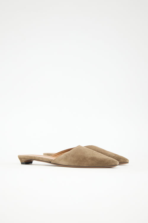 ATP Atelier Suede Fioli Mule