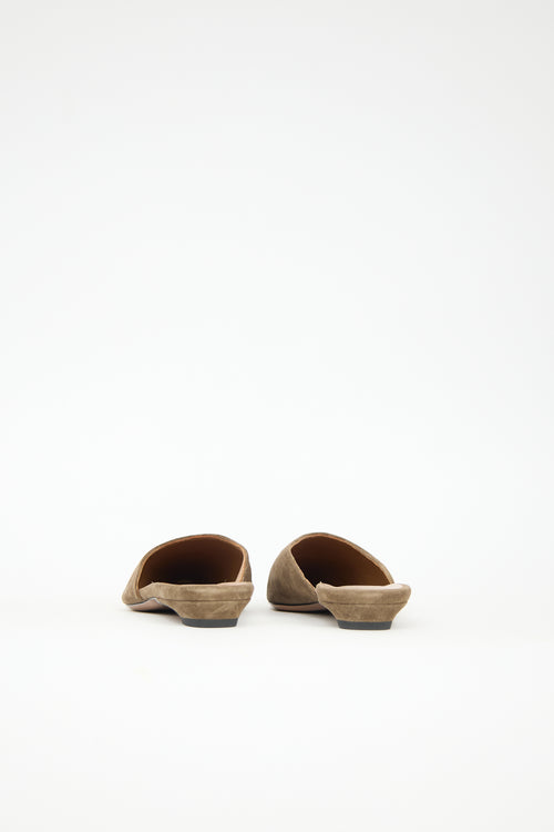 ATP Atelier Suede Fioli Mule