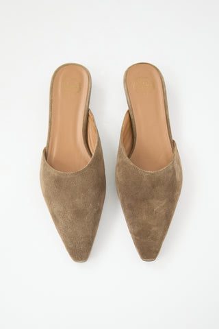 ATP Atelier Suede Fioli Mule