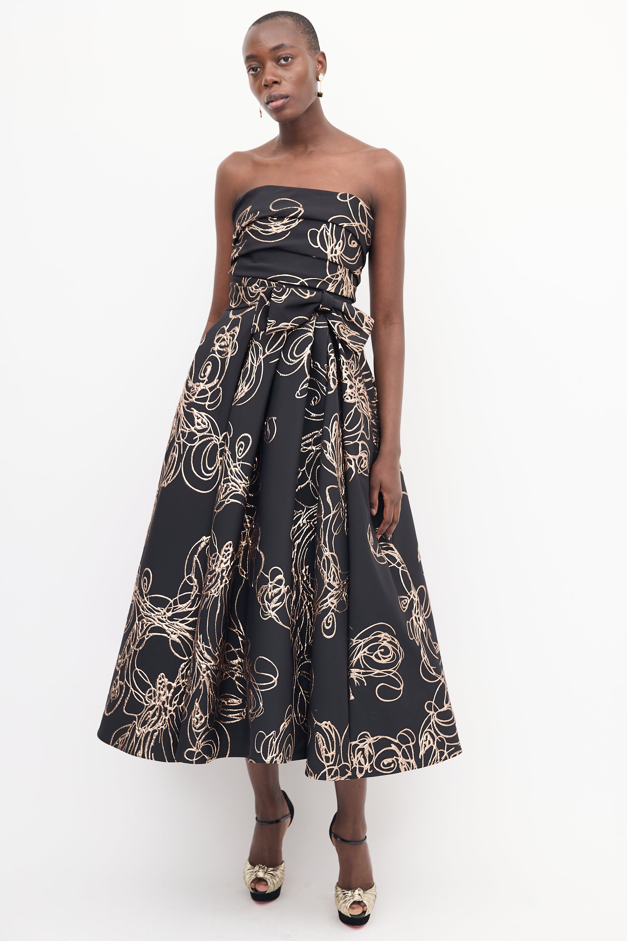 Audrey + Brooks // Rose Floral Gown VSP Consignment Audrey + Brooks // Rose Floral Gown VSP Consignment