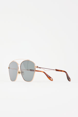 Givenchy DDBEL Aviator Sunglasses