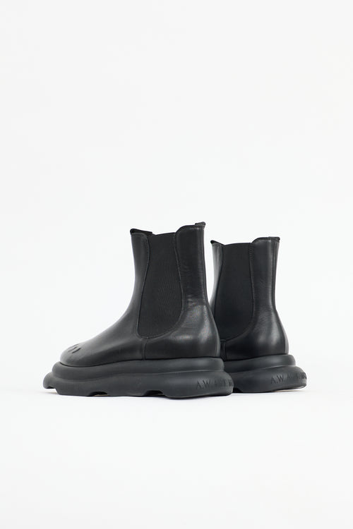 A.W.A.K.E Mode Leather Casual Ariana Boot
