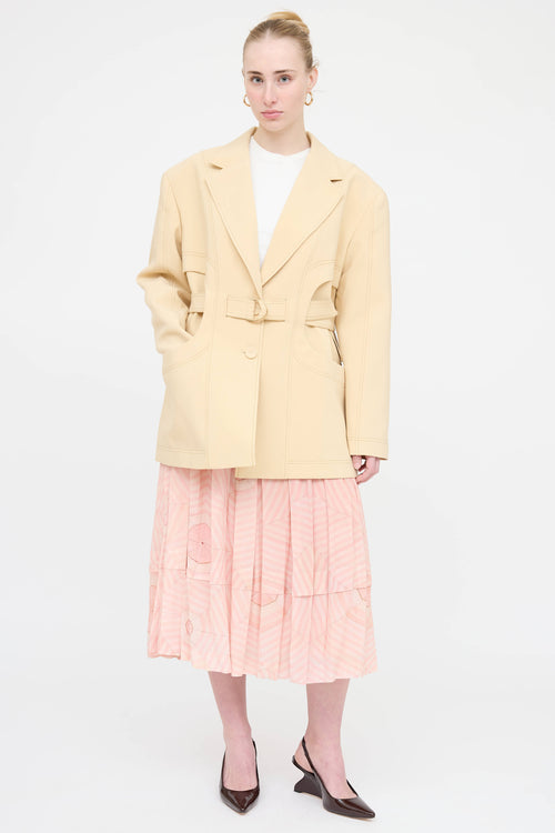 Acler Belted Blazer Jacket