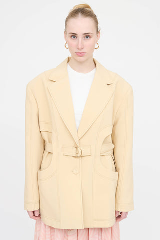 Acler Belted Blazer Jacket