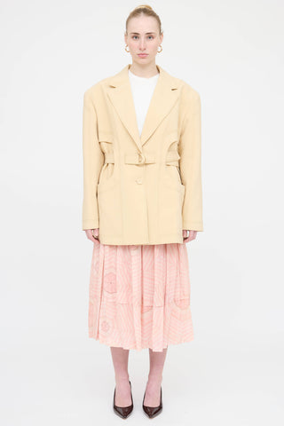 Acler Belted Blazer Jacket