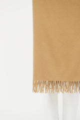 Acne Studios Camel Wool Fringe