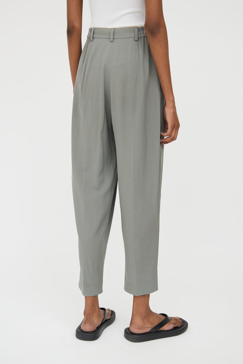 Acne Studios Light Grey Pleated Trouser