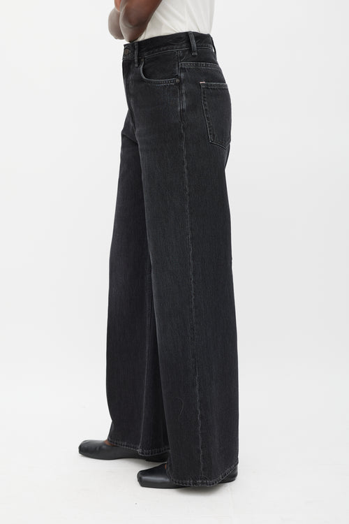 Acne Studios 2022 Washed Black Relaxed Fit Jeans
