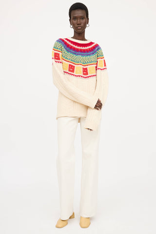 Acne StudiosWool Graphic Sweater