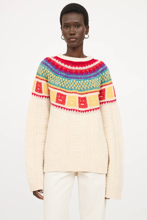 Acne StudiosWool Graphic Sweater
