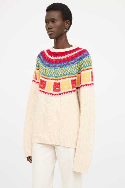 Acne StudiosWool Graphic Sweater