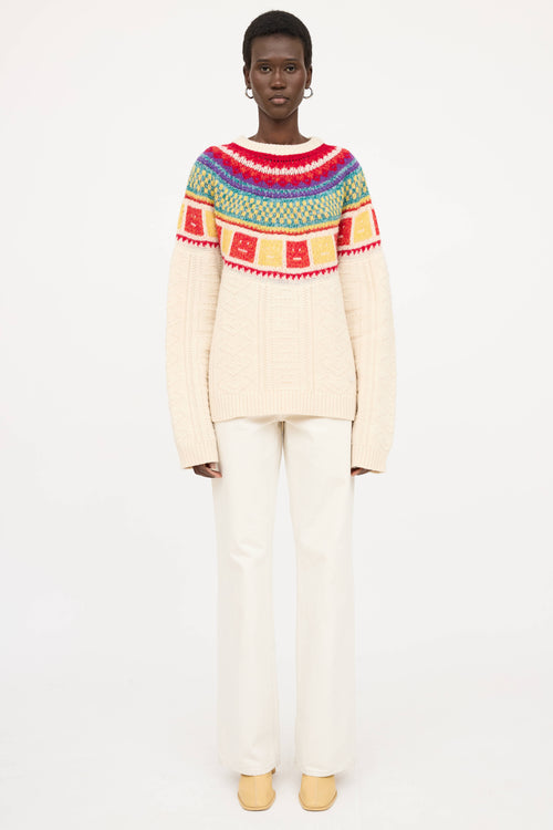 Acne StudiosWool Graphic Sweater