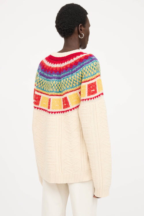 Acne StudiosWool Graphic Sweater