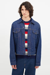 Acne Studios // Blå Konst Dark Wash 1998 Blue Water Denim Jacket