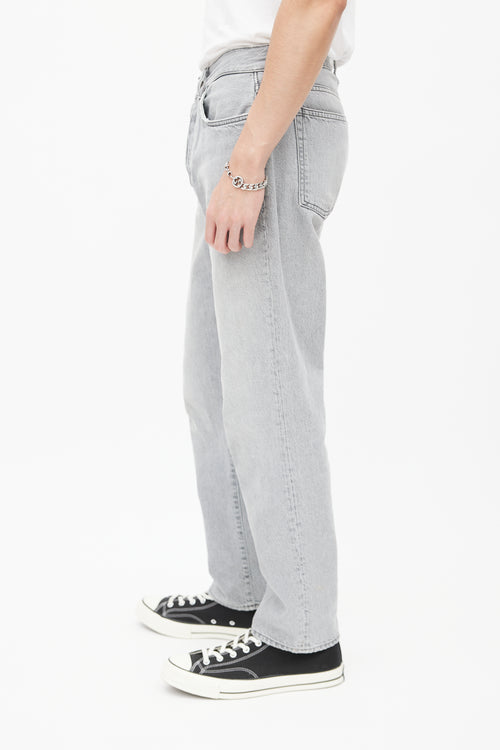Acne Studios Blå Konst Grey Denim Jeans