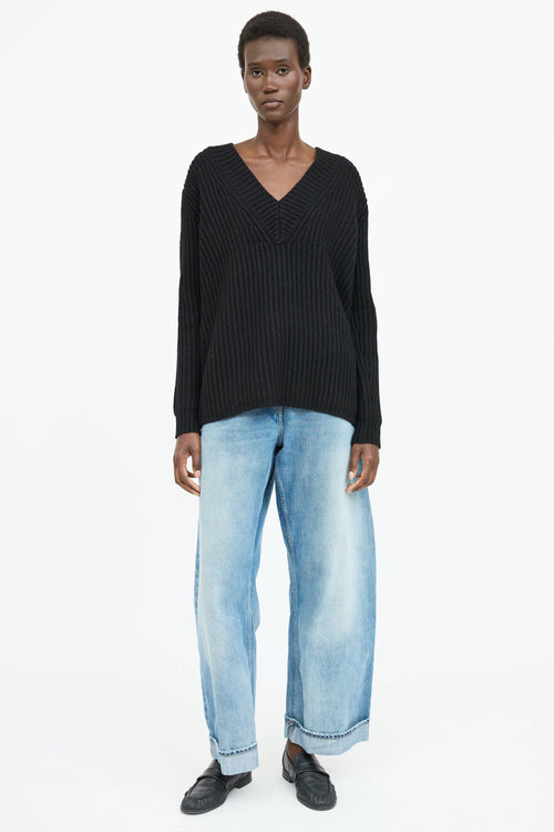 Acne Studios Wool V-Neck Sweater