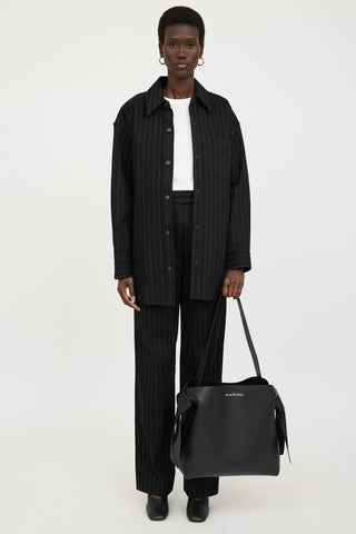 Acne StudiosLeather Musubi Knotted Bag