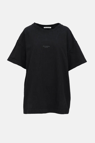 Acne Studios Boxy Stockholm Logo T-Shirt