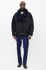Acne Studios Black & Navy Cees Utility Jacket
