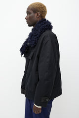 Acne Studios Black & Navy Cees Utility Jacket