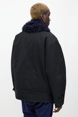 Acne Studios Black & Navy Cees Utility Jacket