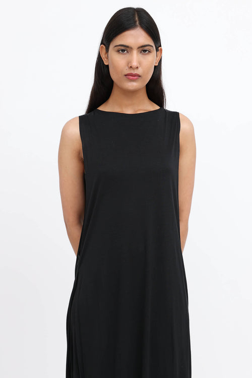Acne Studios Ordella Split Hem Midi Dress