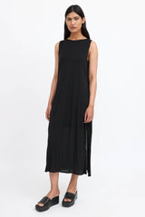 Acne Studios Ordella Split Hem Midi Dress