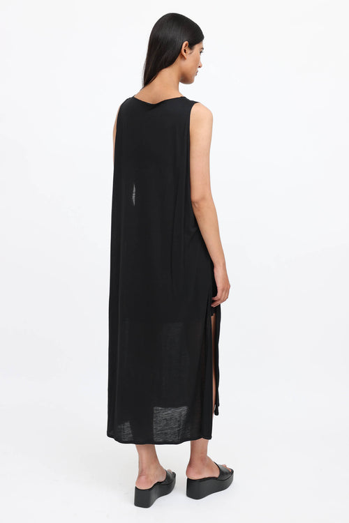 Acne Studios Ordella Split Hem Midi Dress