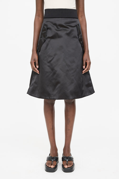 Acne Studios Nylon Pag Bomber Skirt