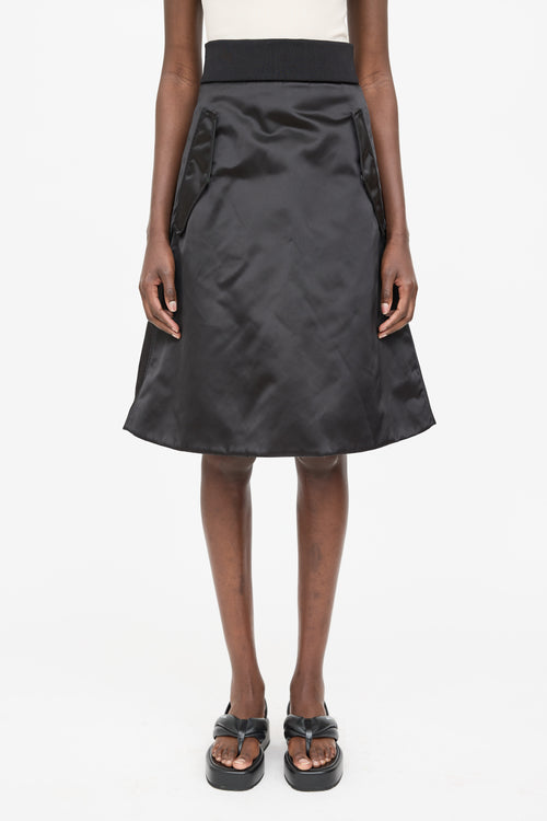 Acne Studios Nylon Pag Bomber Skirt