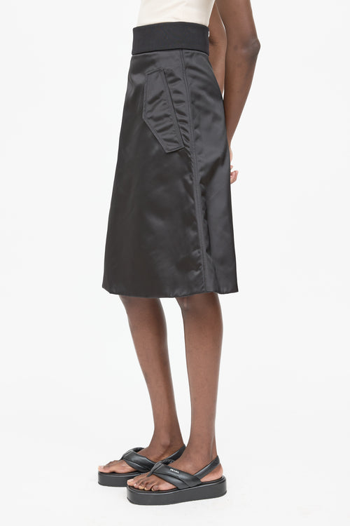 Acne Studios Nylon Pag Bomber Skirt